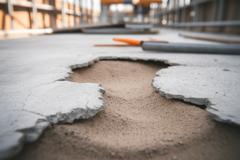 Chape qui s&rsquo;Effrite : Causes et Solutions pour Réparer une Chape Sableuse